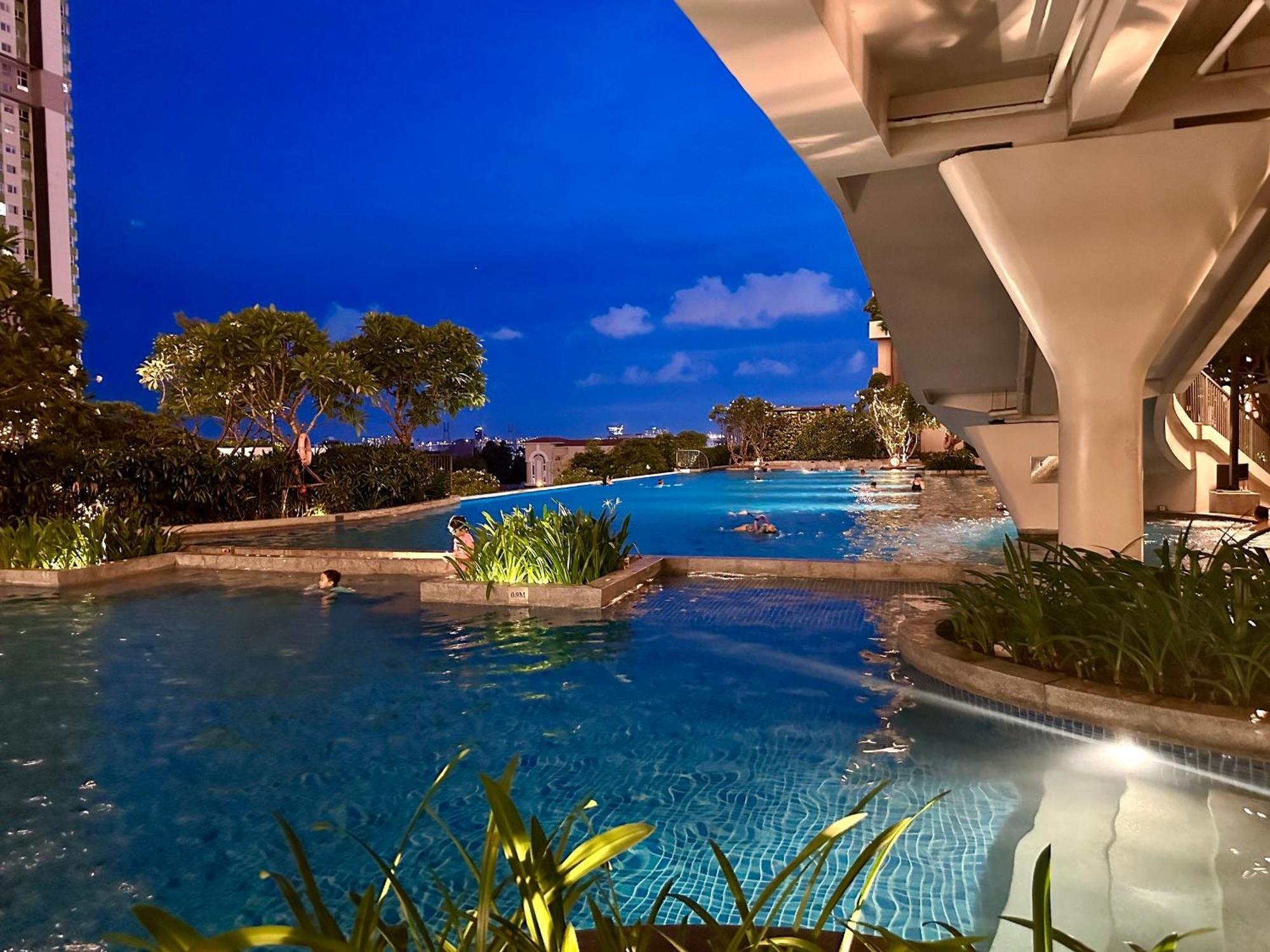 Feliz Luxurry Duplex Apartment Saigon Ho Chi Minh-stad Buitenkant foto