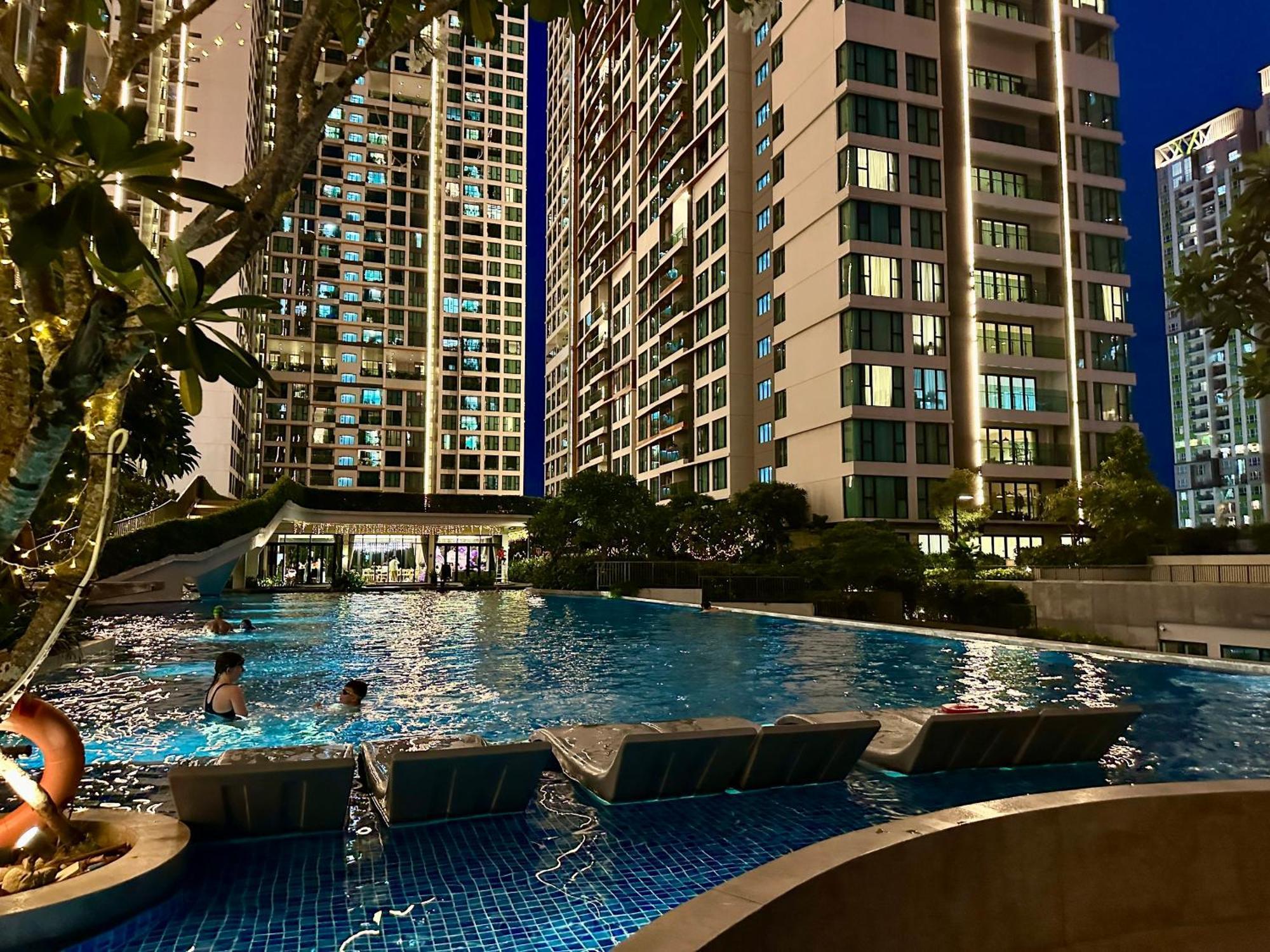 Feliz Luxurry Duplex Apartment Saigon Ho Chi Minh-stad Buitenkant foto